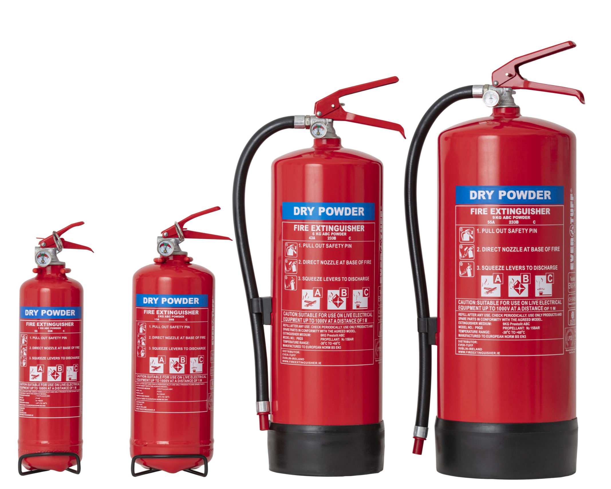 ABC Dry Chemical Fire Extinguishers